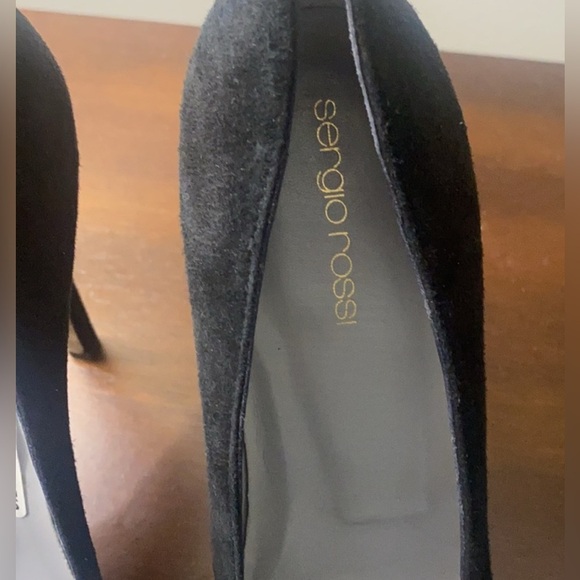 Sergio Rossi Vero Cuioi Heels SIZE 38 1/2 *NEW WITH TAGS & DEFECTS - see listing - Picture 4 of 8